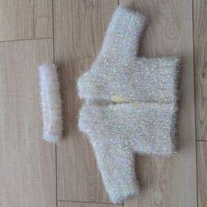 Pleasant company american girl doll coat and headband NYE accessories